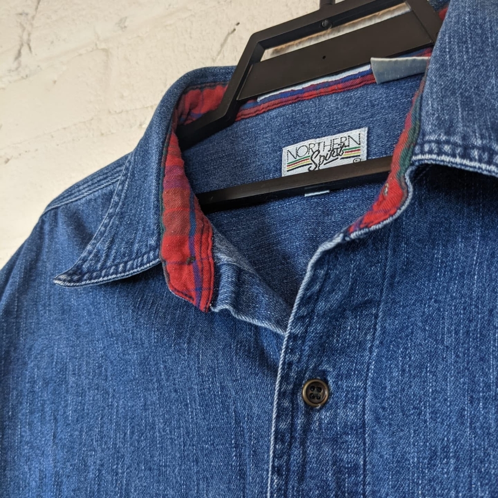 Vintage Denim Northern Spirit Button Down Shirt